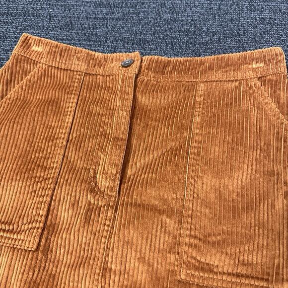 GAP Dresses & Skirts - Gap Womens Rust Orange Corduroy Skirt Fall Size 2